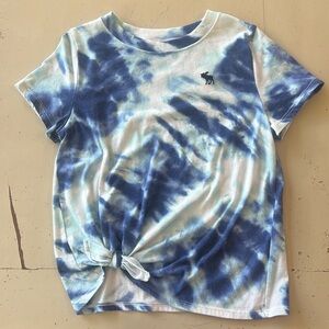 Abercrombie kids blue tie-dye t-shirt size 9/10
